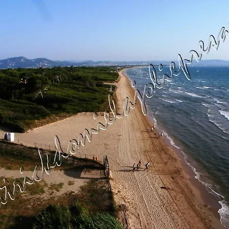 아파트 Hyeres, Magnifique Parc De La Presqu'ile Avec Piscine Et Face A Porquerolles ! 히에레