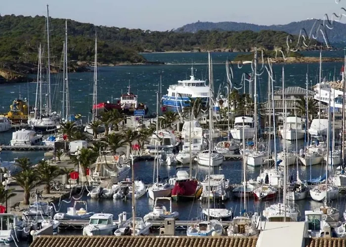 Hyeres, Magnifique Parc De La Presqu'ile Avec Piscine Et Face A Porquerolles ! Lejlighed Hyères