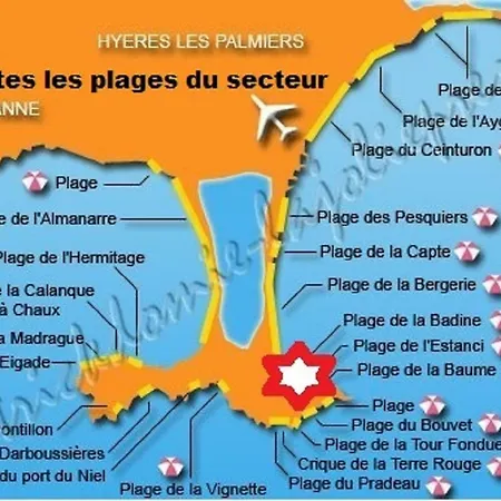 Hyeres, Magnifique Parc De La Presqu'ile Avec Piscine Et Face A Porquerolles !